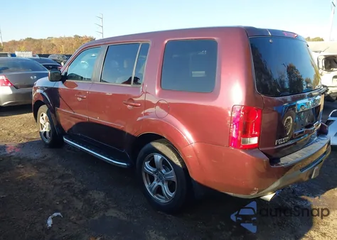 2015 Honda Pilot Ex-L from USA, damaged, VIN 5FNYF4H56FB020398